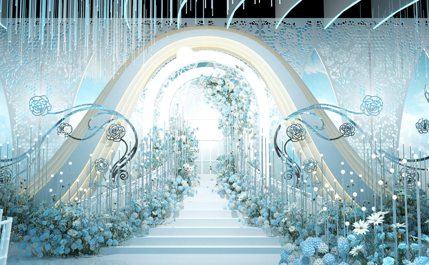 江川釡香烙馍村水晶厅效果展示